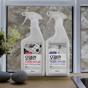 극세사수세미 오클린 욕실용 주방용 다목적 세제 750ml