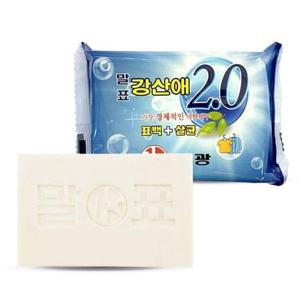 살균표백제 말표 강산애 2.0 세탁 빨래 비누 200g