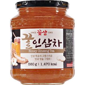 꿀인삼차 꽃샘 580g