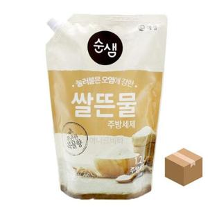 주방세제 순샘 쌀뜬물 1.2L 리필x9개