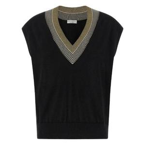 26SS 브루넬로 쿠치넬리 스파크링 넥라인 베스트 M13836712CDN23 TP573978594