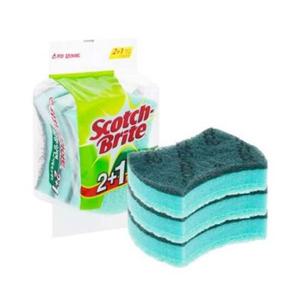 청수세미 3M 수세미 삼중양면 부직포 주방 3개입