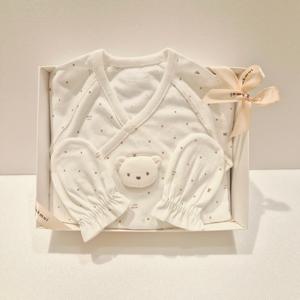 [밍크뮤](WH)뮤뮤BI배내저고리,손싸개세트 36170-000-12,008-15