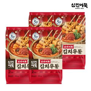 [삼진어묵] 꼬치어묵김치우동 x 4개