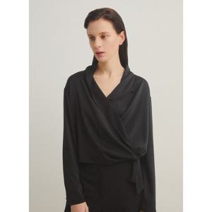 [쉬즈미스]랩 브이넥 블라우스 SWWBLP11060