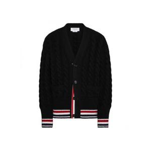 라프리마 톰브라운 메리노 베이비 케이블 스티치 RWB 스트라이 MKC622A Y1005 001