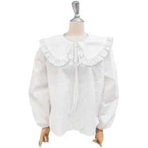 [난닝구]즈세토 빅카라 프릴 블라우스 1126A2BL013