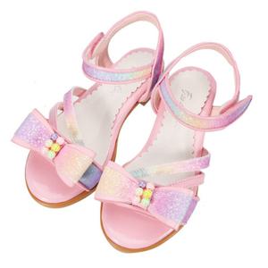 [프렌치캣(백)]PK 무지개 리본 샌들Q42DG3041)