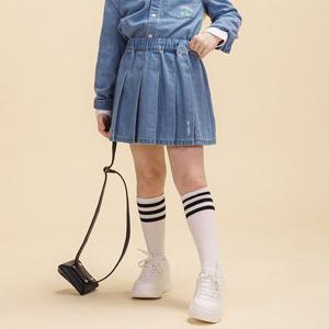 [아이러브제이]B.비긴즈 데님 플리츠 스커트 JWSSK23