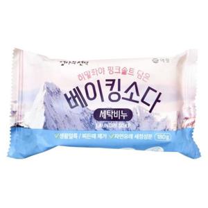 냄새제거 애경 엄마의선택 핑크솔트 베이킹소다 세탁비누 180g