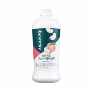 카페시럽 베버시티 복숭아 아이스티 베이스 카페 음료 액상 농축액 2kg