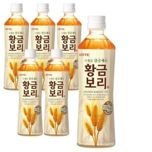 음료 롯데 황금보리 500ml 6PET