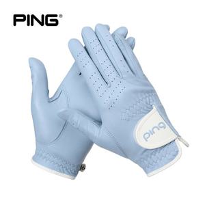 [PING] 여성 컬러 양손 양피 장갑 121F7GV051_BL