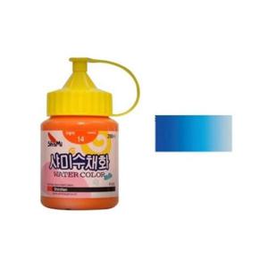[문구] 샤미 수채화물감 250ml 낱색 26 학생용 1개