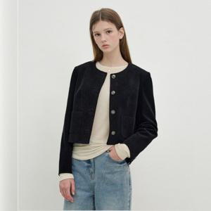 금장버튼 코듀로이 숏자켓 OW5AJ8500