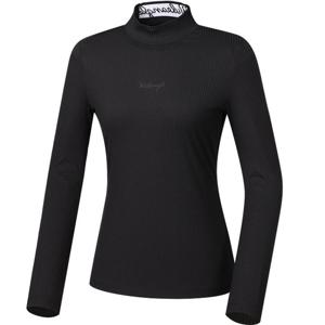 [와이드앵글]여성 VA 골지 하이넥 티셔츠 WWP23291Z1