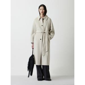 [쥬크] 쥬크 셔츠카라 벨티드 핸드메이드 코트(Z254MSG540) Z254MSG540