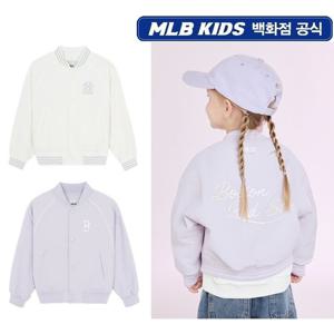 [엠엘비키즈] MLB키즈 걸스 나일론 크롭 야구점퍼 (7FJPA0161000) 7FJPA0161000