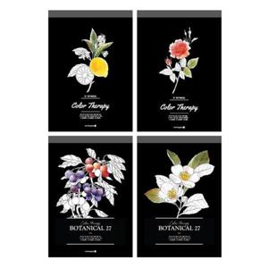 미술놀이 모닝글로리 컬러테라피 수채패드 보테니컬 랜덤1개