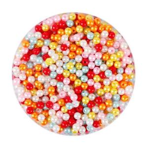 칼라 구슬 진주 (색상혼합) (6mm)