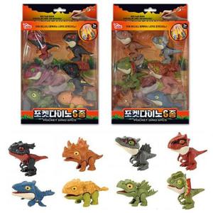 씽크토이 공룡학습 포켓 다이노 6종 (929752) (랜덤1개) 공룡모형 공룡완구