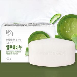 쿨샵 자연미인 알로에비누 상쾌한 알로에향 4개입