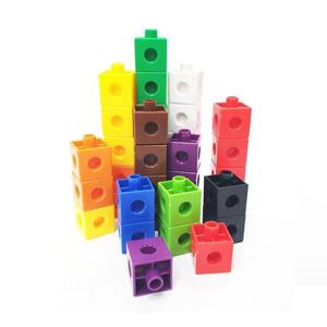 수개념 학습 블록 연결 수막대 멀티 연결 큐브 100P