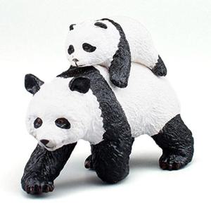 (동물 모형완구) 엄마팬다와 아기팬다