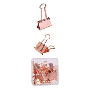 델리 로즈골드 더블클립 78202RG 32mm 15개 32x55mm