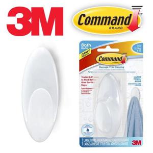 욕실걸이 코멘드 욕실용품 수건걸이 후 3M