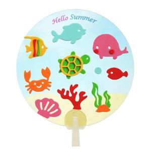 첨벙바닷속 부채꾸미기(4인용)