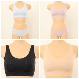 [비너스 란제리] 무봉제심플  런닝 브래지어 팬티세트(VBRS906 VPTS906) VBRPTS906000