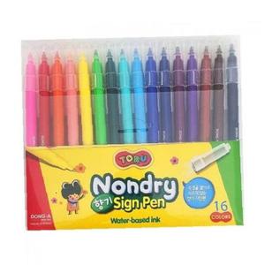 동아 토루 논드라이 향기싸인펜 16색 (1개)