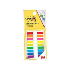 3M 포스트잇 플래그 683-9KP 6x44 20매x9색