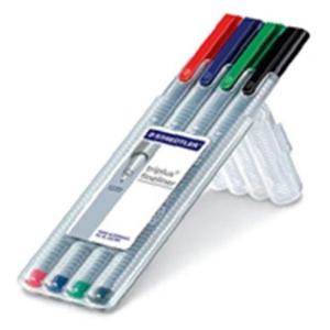 스테들러 트리플러스 화인라이너 4색 334-SB4 일러스트펜/(0.3mm 세트) (1개)