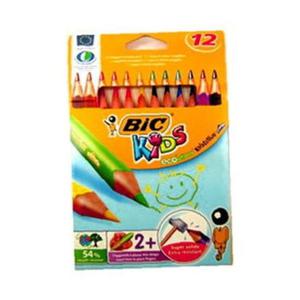 빅 키즈 삼각 점보 색연필 12색