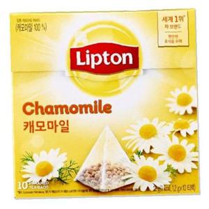 립톤 캐모마일 허브티 1.2gX10T 유니레버코리아