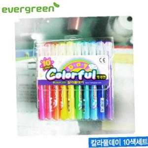 모나미 형광펜 칼라풀데이10색세트