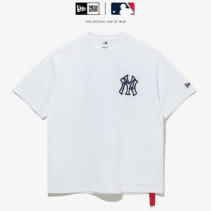 [뉴에라] 뉴에라 MLB 뉴욕 양키스 네온 로고 티셔츠 화이트 14536479 114536479