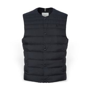[헤지스 남성] 남성 경량 다운 패딩 베스트 HZJU5D405BK HZJU5D405