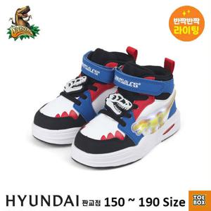 [토박스] 다이노솔즈 티렉스 스켈레톤 미드 화이트(DNKCF3TSSK11WHT) DNKCF3TSSK11WHT