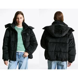 [타미힐피거데님] 타미진스 여성 퀼팅 벨벳 푸퍼 T32F7WJC47TWT1 T32F7WJC47TWT1