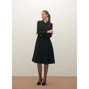 샤틴 레이스 자켓형 원피스 (S254B601) S254B601