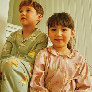 [오가닉맘] HD 오가닉맘 아동 메이플여아긴소아동잠옷(MIFSSW06) MIFSSW06