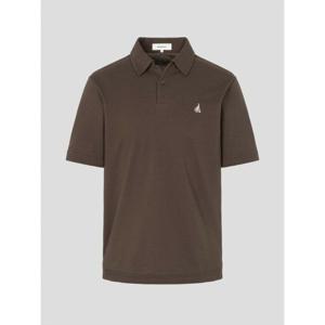 빈폴맨 빈폴 26 SS 오픈넥 소프트 반달피케 티셔츠 - 브라운(BC6342C33D) BC6342C33D