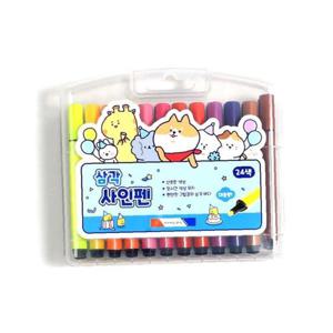 8500 모닝글로리 24색 삼각사인펜