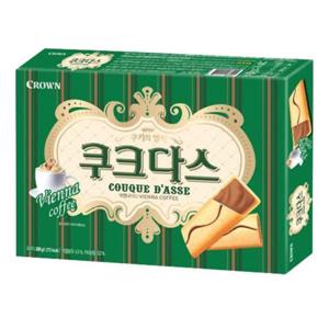 과자 크라운 쿠크다스 커피(대) 289gx5개