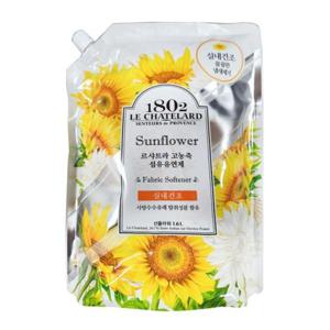 향좋은섬유유연제 르샤트라 실내건조 섬유유연제 리필 선플라워 1.6L