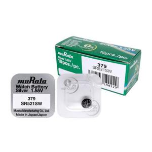 시계건전지 무라타 379(SR521SW)(10알) 1.55V