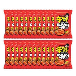 사무실간식 해태 신당동떡볶이 사무실 과자 110g 24개 1Box